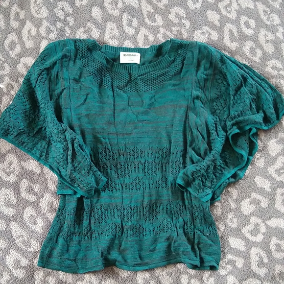 Gentle Fawn knit top with statement sleeve - Picture 1 of 5